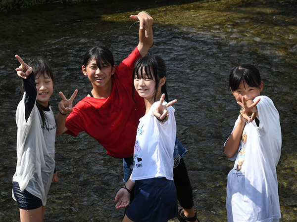 おてつぎこども奉仕団のようす
