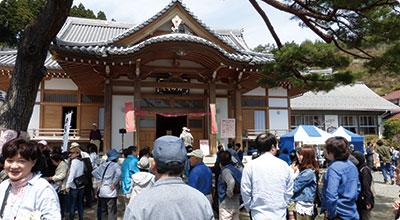 昨年4月の「浄念寺さくら祭り」。今年は4月23日(日)に開催予定